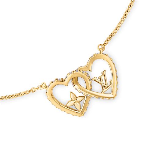 louis vuitton gold love pendant|Fall in Love Necklace S00 .